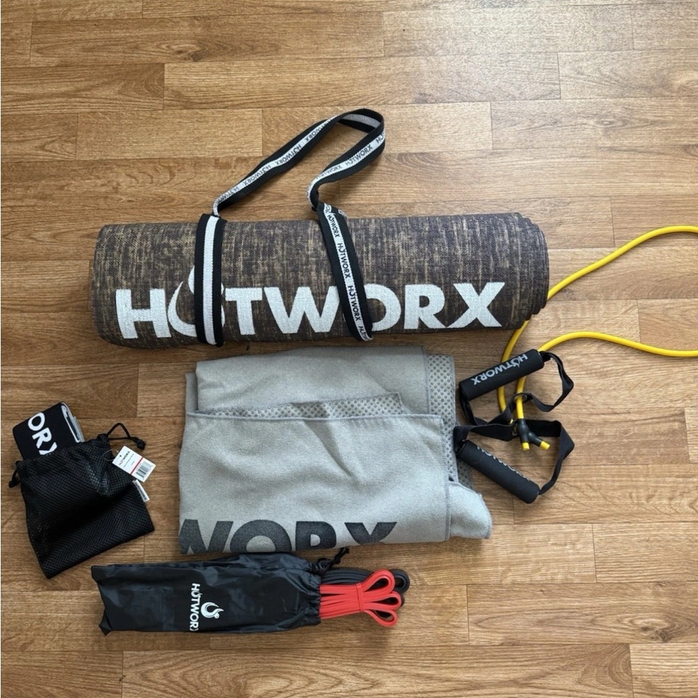 Hotworx mat towel bundle
